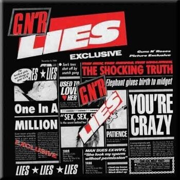 Magnet Guns N' Roses Lies Magnet - 1