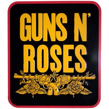 Magnet Guns N' Roses Stacked Black Magnet - 1