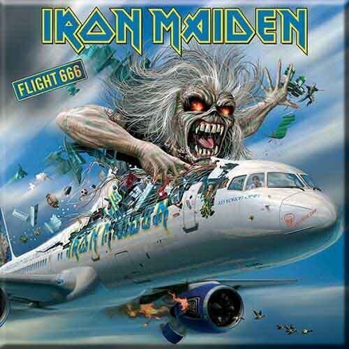 Magnet Iron Maiden Flight 666 Magnet