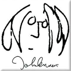 Magnet John Lennon Self Portrait Black On White Magnet