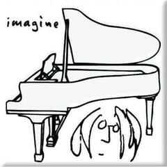 Magnet John Lennon Imagine Black On White Magnet