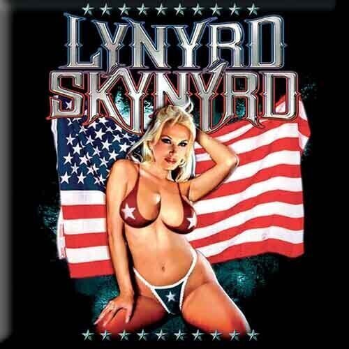 Magnet Lynyrd Skynyrd American Flag Magnet