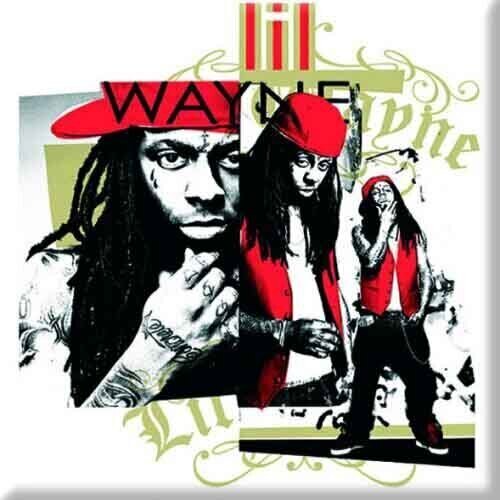 Magneet Lil Wayne Red Cap Montage Magneet