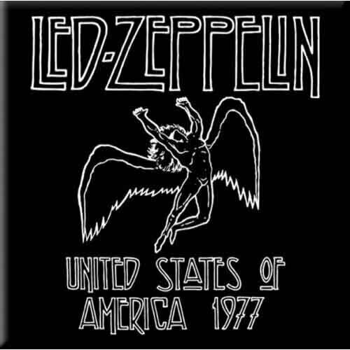 Magnet Led Zeppelin 1977 USA Tour Magnet