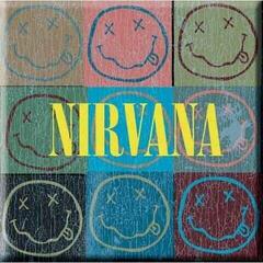 Magnet Nirvana Happy Face Blocks Magnet