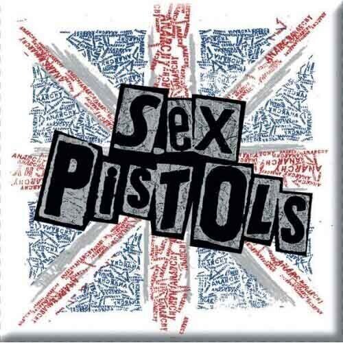 Magnet Sex Pistols Logo & Flag Magnet