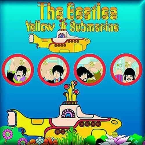 Magnet The Beatles Yellow Submarine Portholes Magnet