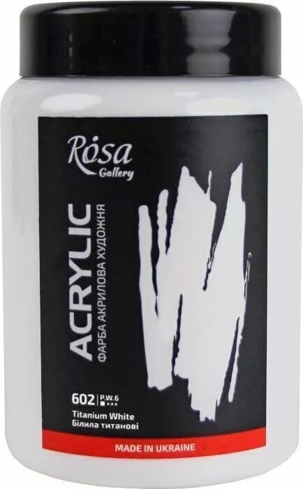 Acrylfarbe Rosa Gallery Acrylfarbe Titanium White (602) 400 ml 1 stk