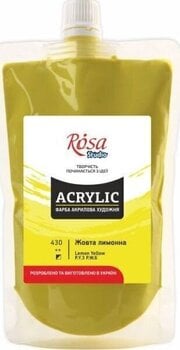 Acrylic Paint Rosa Studio Acrylic Paint Lemon Yellow (430) 200 ml 1 pc - 1