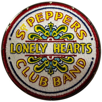 Magnet The Beatles Sgt Pepper Drum Patch Magnet - 1