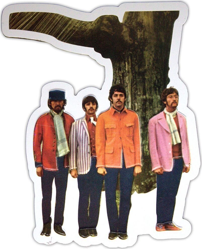 Magnet The Beatles Strawberry Fields Forever Embossed Magnet