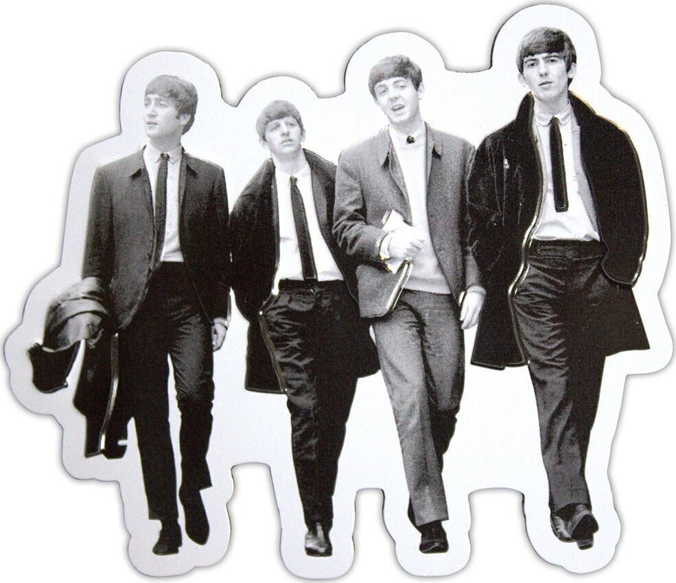 Magnet The Beatles Walking In London Embossed Magnet