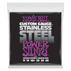 Struny pro elektrickou kytaru Ernie Ball 2245 Stainless Steel Power Slinky Struny pro elektrickou kytaru
