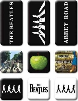 Magnet The Beatles Abbey Road 9 Piece Set Magnet - 1
