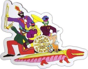 Magnet The Beatles Yellow Submarine Band On Croc Embossed Magnet