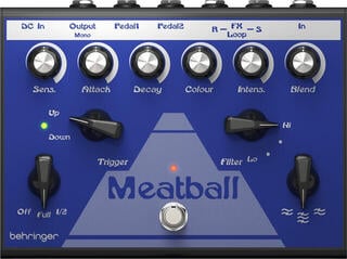 Pedal de efeitos Behringer Meatball Pedal de efeitos
