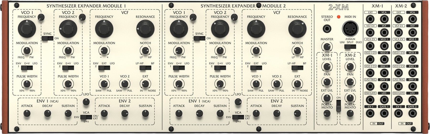 Sintesajzer Behringer 2-XM Sintesajzer