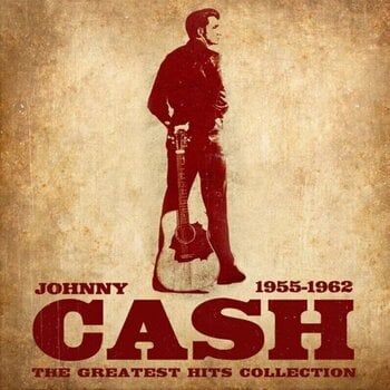 Disc de vinil Johnny Cash - The Greatest Hits 1955-1962 (Limited Edition) (Maroon Coloured) (LP) - 1
