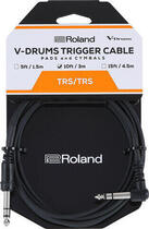 Roland PCS-10-TRA V-Drums Trigger 3 м Прямий – Кривий Інструментальний кабель (Як новий)