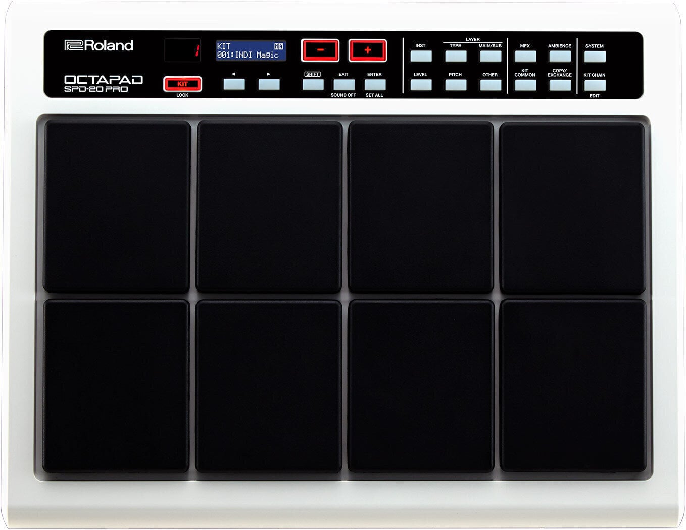Pad pentru tobe electronice Roland SPD-20PRO White Pad pentru tobe electronice
