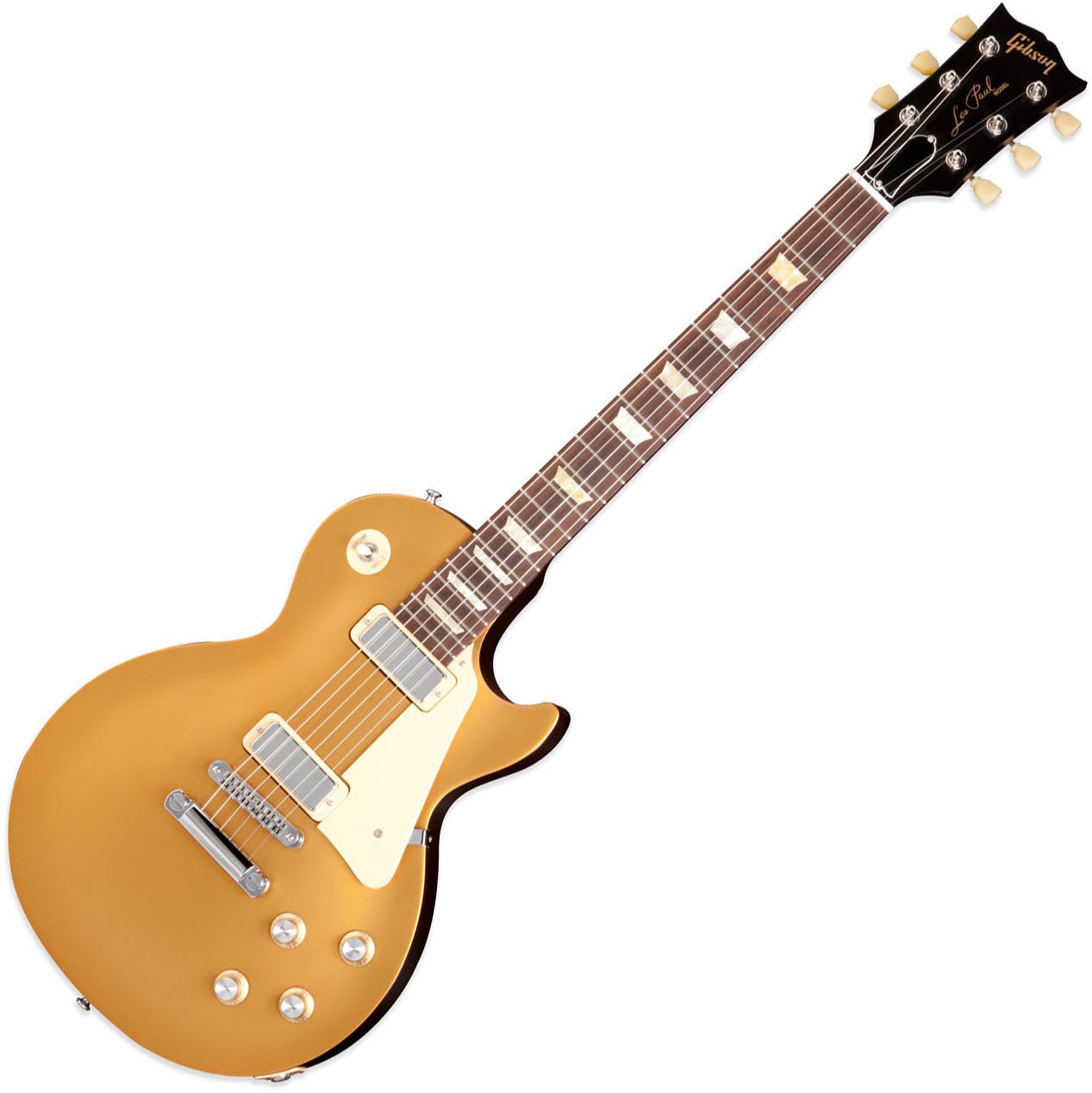 Gibson Les Paul Studio Gold Top Dark Back - Muziker