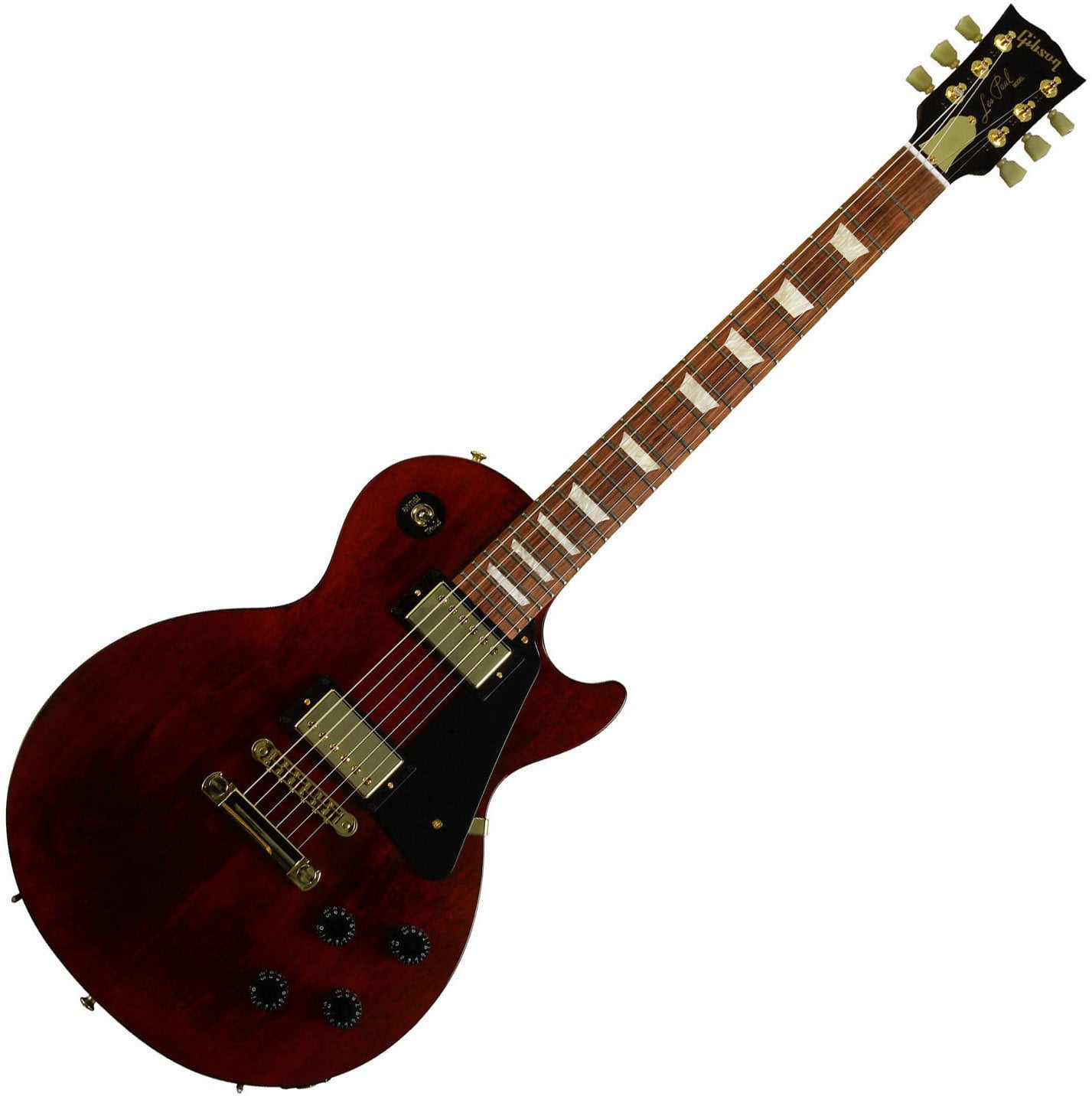 Elektrische gitaar Gibson Les Paul Studio Gold Series Wine Red