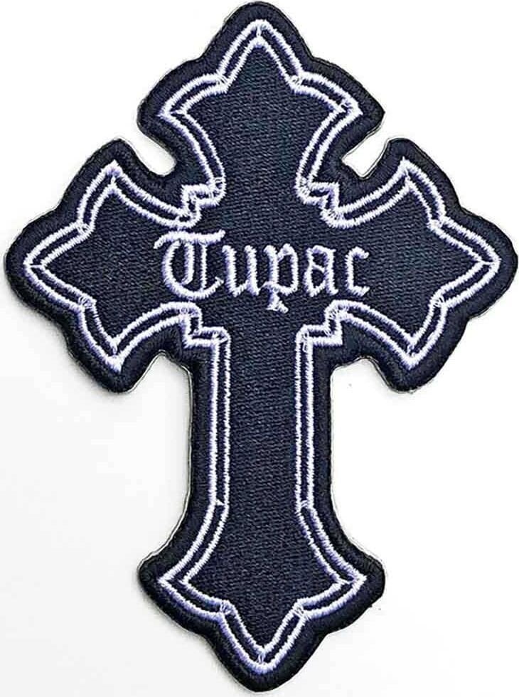 Patch / Badge 2Pac Cross Sew-On Patch