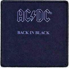 Закрпа / Значка AC/DC Back In Black 2 Закрпа за шивање 86 x 86 mm