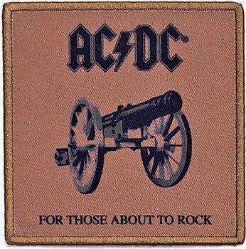 Закрпа / Значка AC/DC For Those About To Rock We Salute You Закрпа за шивање 86 x 86 mm - 1