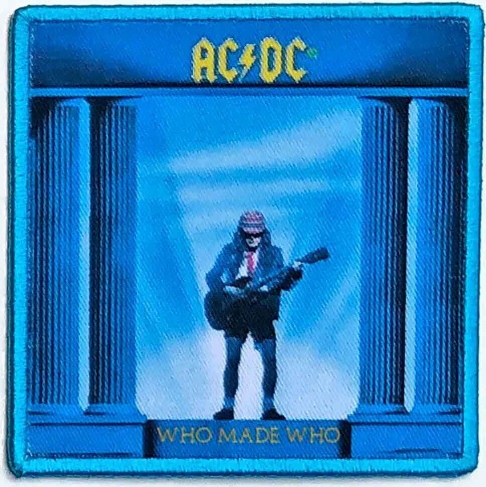 Закрпа / Значка AC/DC Who Made Who Закрпа за шивање 86 x 86 mm