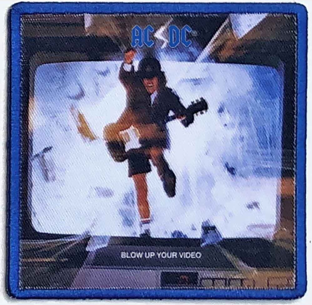 Toppa / Distintivo AC/DC Blow Up Your Video Toppa da cucire 86 x 86 mm