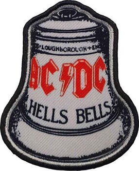 Patch / Badge AC/DC Hells Bells White Sy-på-lapp 67 x 80 mm - 1