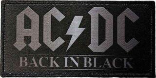 Patch / Badge AC/DC Back In Black 1 Sy-på-lapp