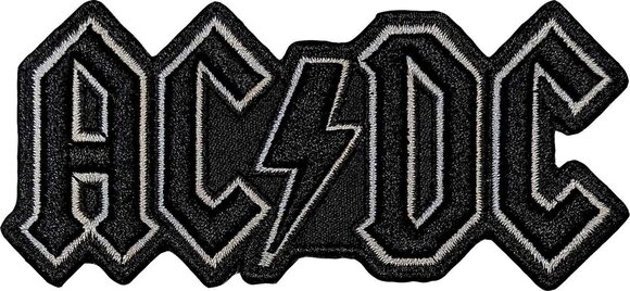 Patch / Badge AC/DC Black Logo Sew-On Patch 10,3 x 4,7 cm - 1