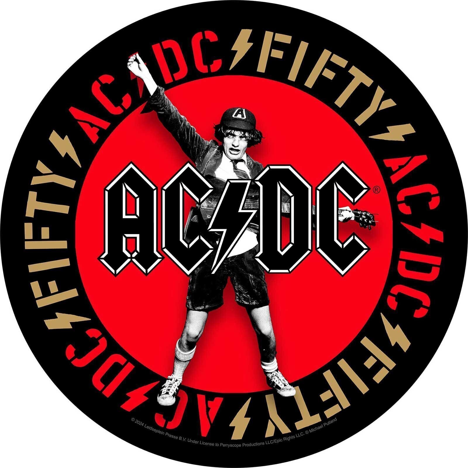 Patch / Badge AC/DC Angus Emblem Sy-på-lapp 29 cm