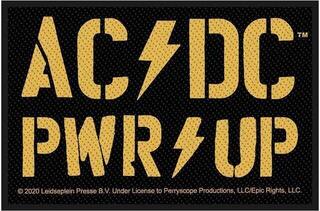 Закрпа / Значка AC/DC PWR-UP Закрпа за шивање 100 x 50 mm