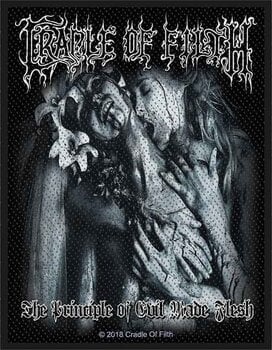 Oznaka / značka Cradle Of Filth Principle of Evil Made Flesh Zakrpa za šivanje 100 x 50 mm - 1