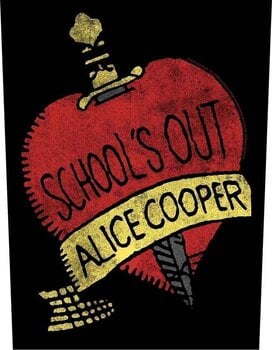 Кръпка / значка Alice Cooper School's Out Кръпка за пришиване 36 x 30 cm - 1