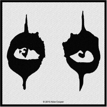 Кръпка / значка Alice Cooper The Eyes Кръпка за пришиване 100 x 100 mm - 1