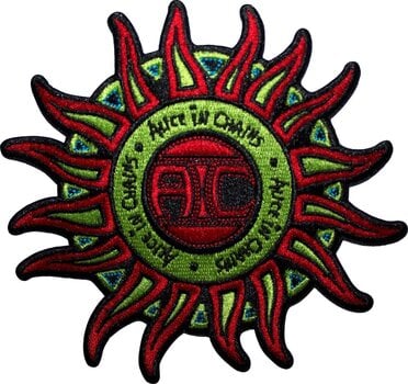 Patch / Badge Alice In Chains Sun Logo Colour Sew-On Patch - 1
