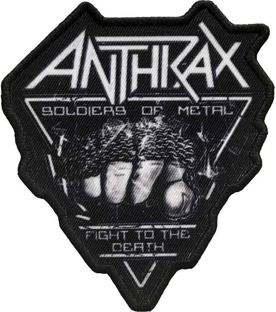 Закрпа / Значка Anthrax Soldier Of Metal FTD Закрпа за шивање