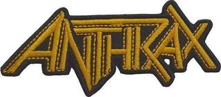 Patch / Badge Anthrax Yellow Logo Sy-på patch