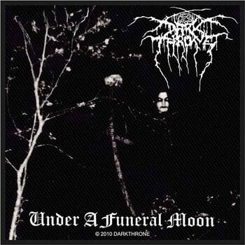 Petice / Insigna Darkthrone Under a Funeral Moon Petic cusut 100 x 100 mm - 1