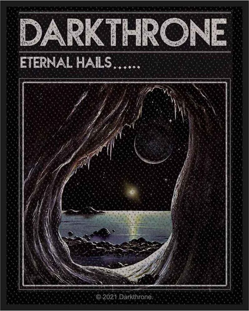 Plaaster / märk Darkthrone Eternal Hails Õmmeldav plaaster 100 x 100 mm