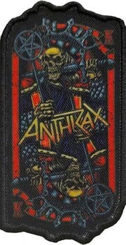 Patch / Badge Anthrax Evil King Sy-på patch - 1