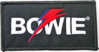 Plaaster / märk David Bowie Flash Logo Õmmeldav plaaster