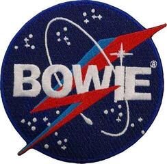 Plaaster / märk David Bowie NASA Õmmeldav plaaster 90 x 90 mm