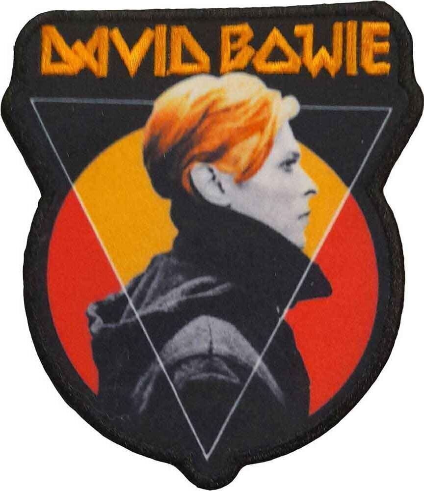 Petice / Insigna David Bowie Triangle Petic cusut 100 x 85 mm
