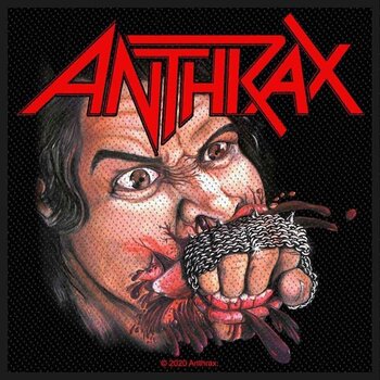 Nášivka / Odznak Anthrax Fistful of Metal Nášivka 100 x 100 mm - 1