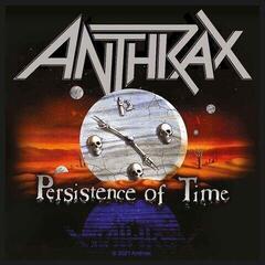 Закрпа / Значка Anthrax Persistance of Time Закрпа за шивање 100 x 100 mm